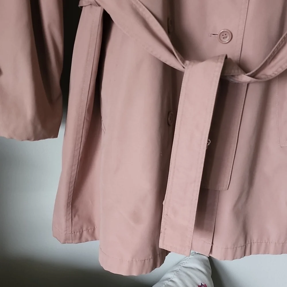 London Fog Vintage short Trench Coat - Picture 13 of 15